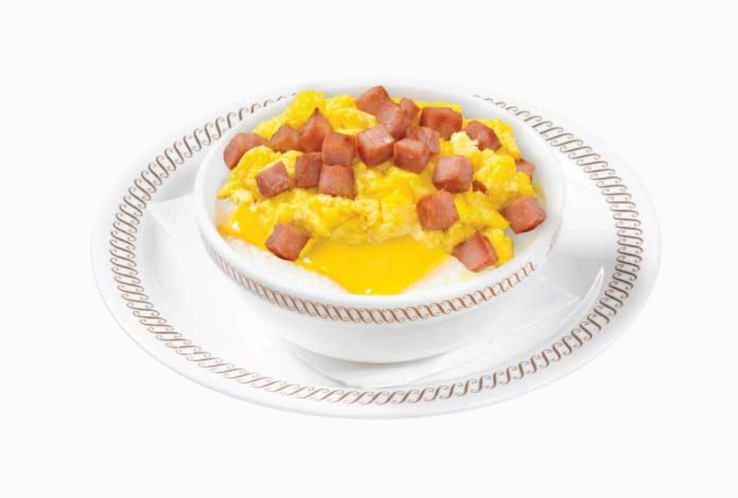 Ham, Egg & Cheese Grits Bowl