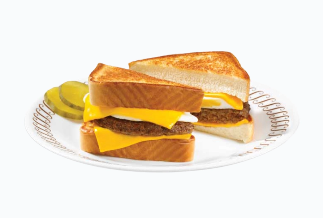 Texas Sausage, Egg & Cheese Melt